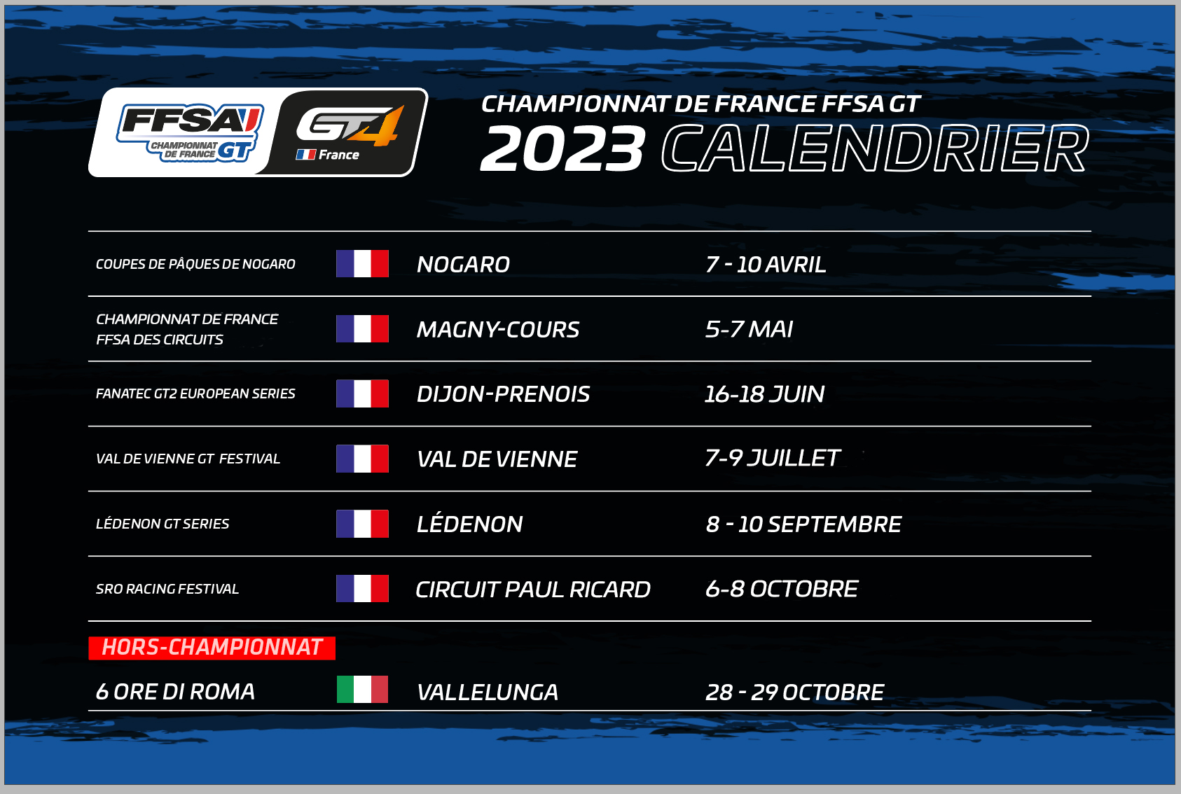 SRO Motorsports Group announces calendar changes for 2023 European